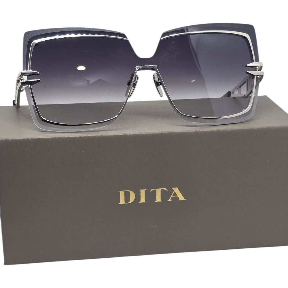 DITA Women's Gray Square Sunglasses